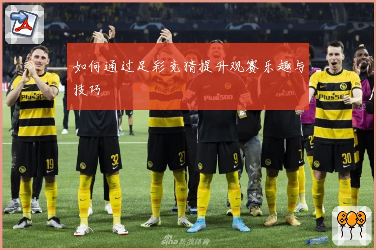如何通过足彩竞猜提升观赛乐趣与技巧